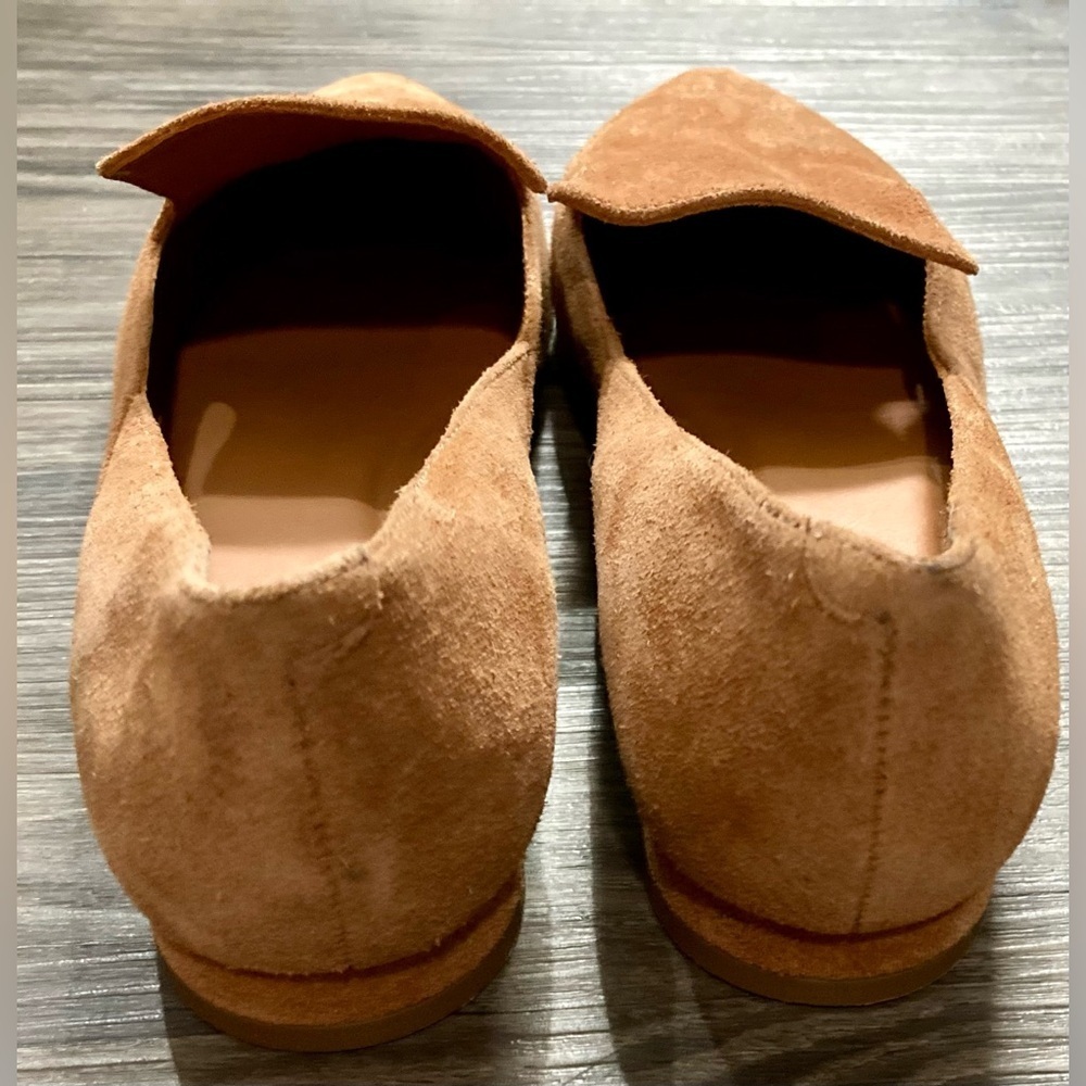 NWOB Able Women’s Size 6M Tobacco Colored Suede Lizbeth Loafers - Picture 4 of 10